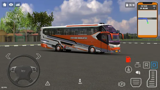 IDBS Bus Simulator Mod APK screenshot 1